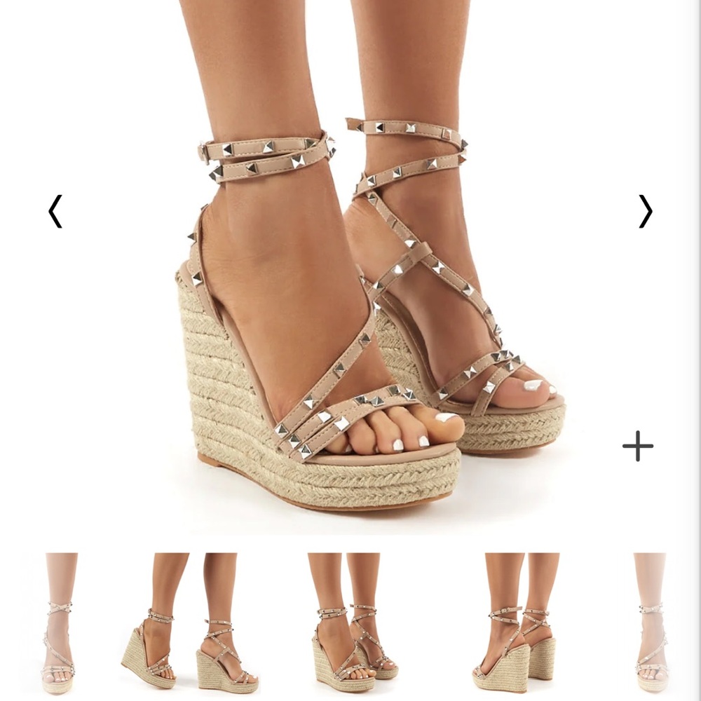 Public desire Monaco wedge US size 6 WIDE